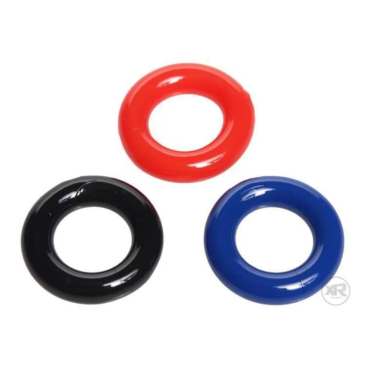 3pk Stretchy Cock Ring Set