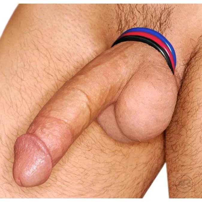 3pk Stretchy Cock Ring Set