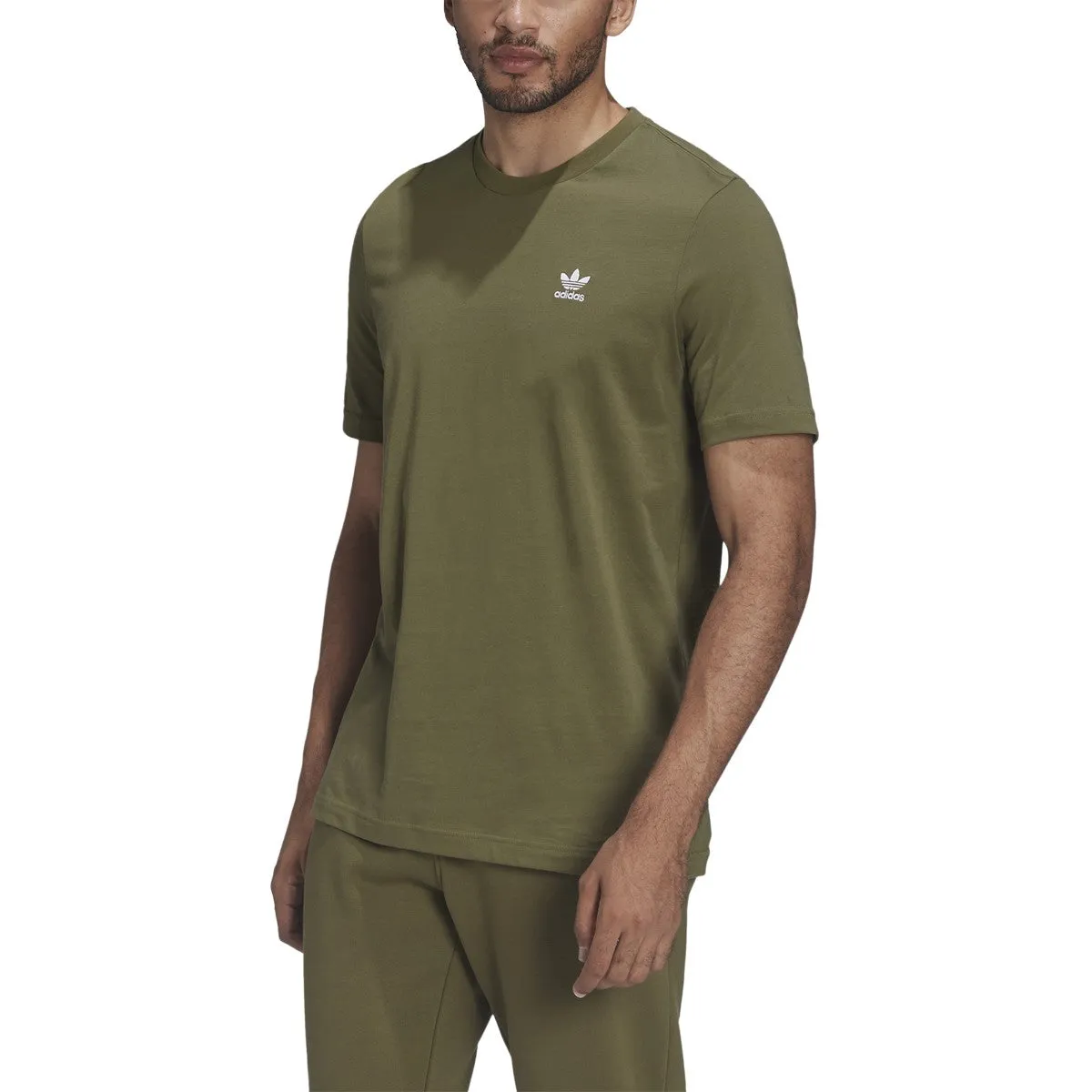 Adidas Adicolor Essentials Trefoil Men's Tee Focus Olive