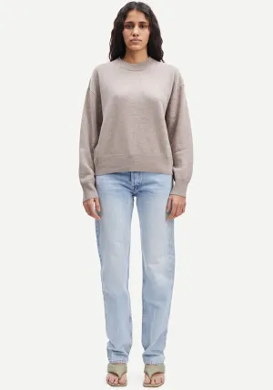 AMARIS CREW NECK KHAKI MEL