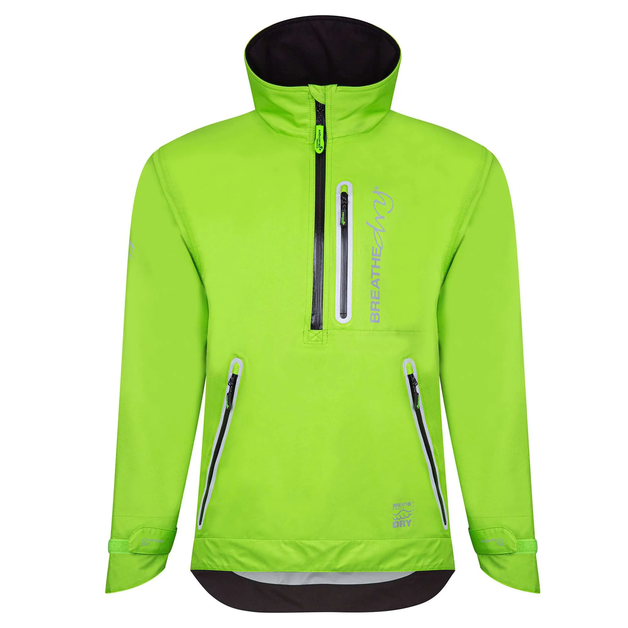 AT4400 Arbortec BreatheDry® Waterproof Rain Jacket - Lime