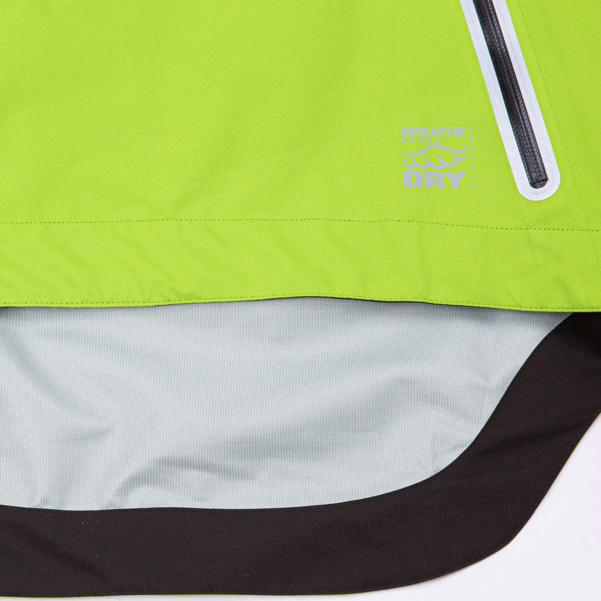 AT4400 Arbortec BreatheDry® Waterproof Rain Jacket - Lime