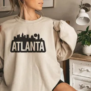 Atlanta Georgia Skyline Sweatshirt