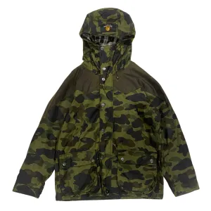 BARBOUR X BAPE SNOWBOARD BEDALE WAX JACKET