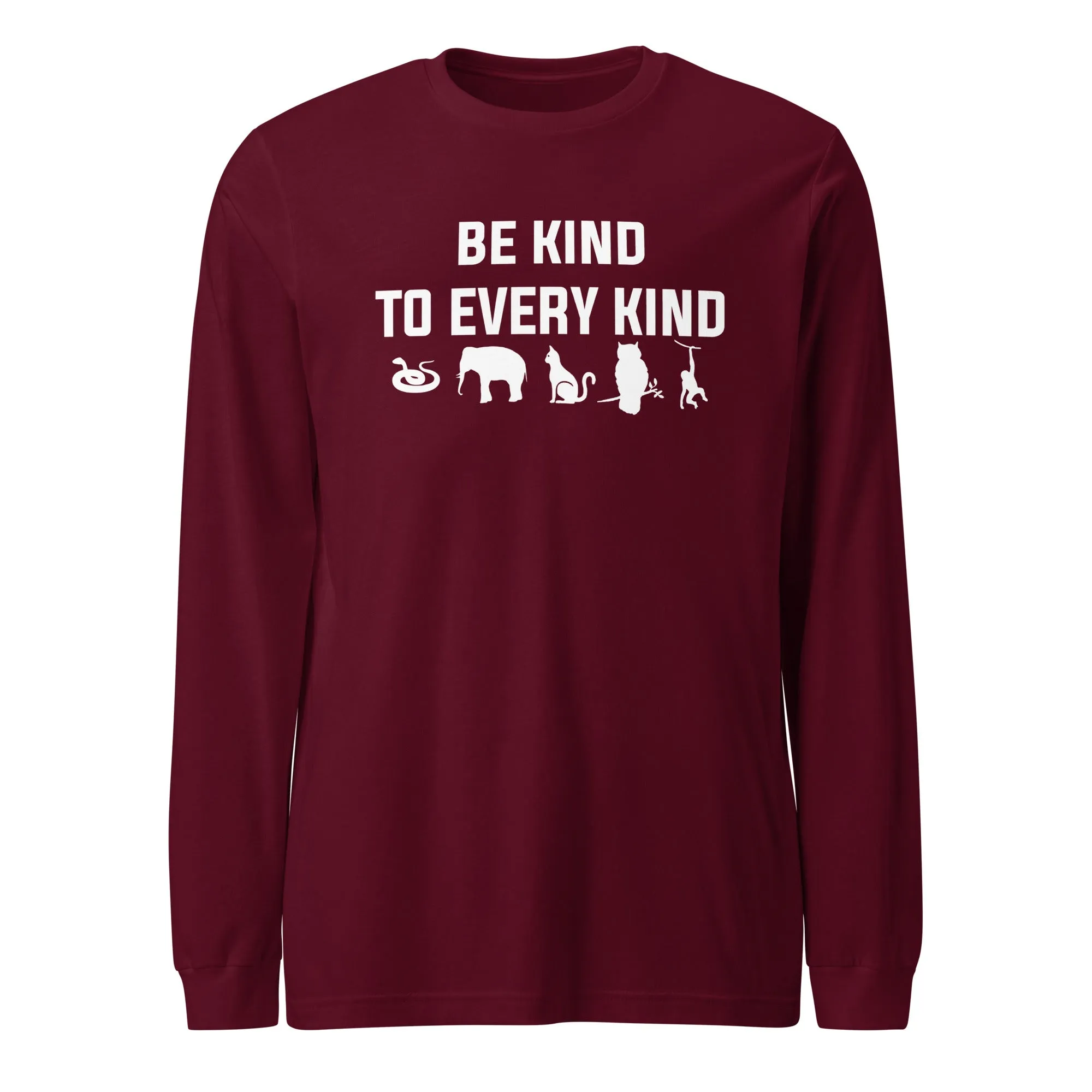 Be kind to every kind Unisex Long Sleeve Tee