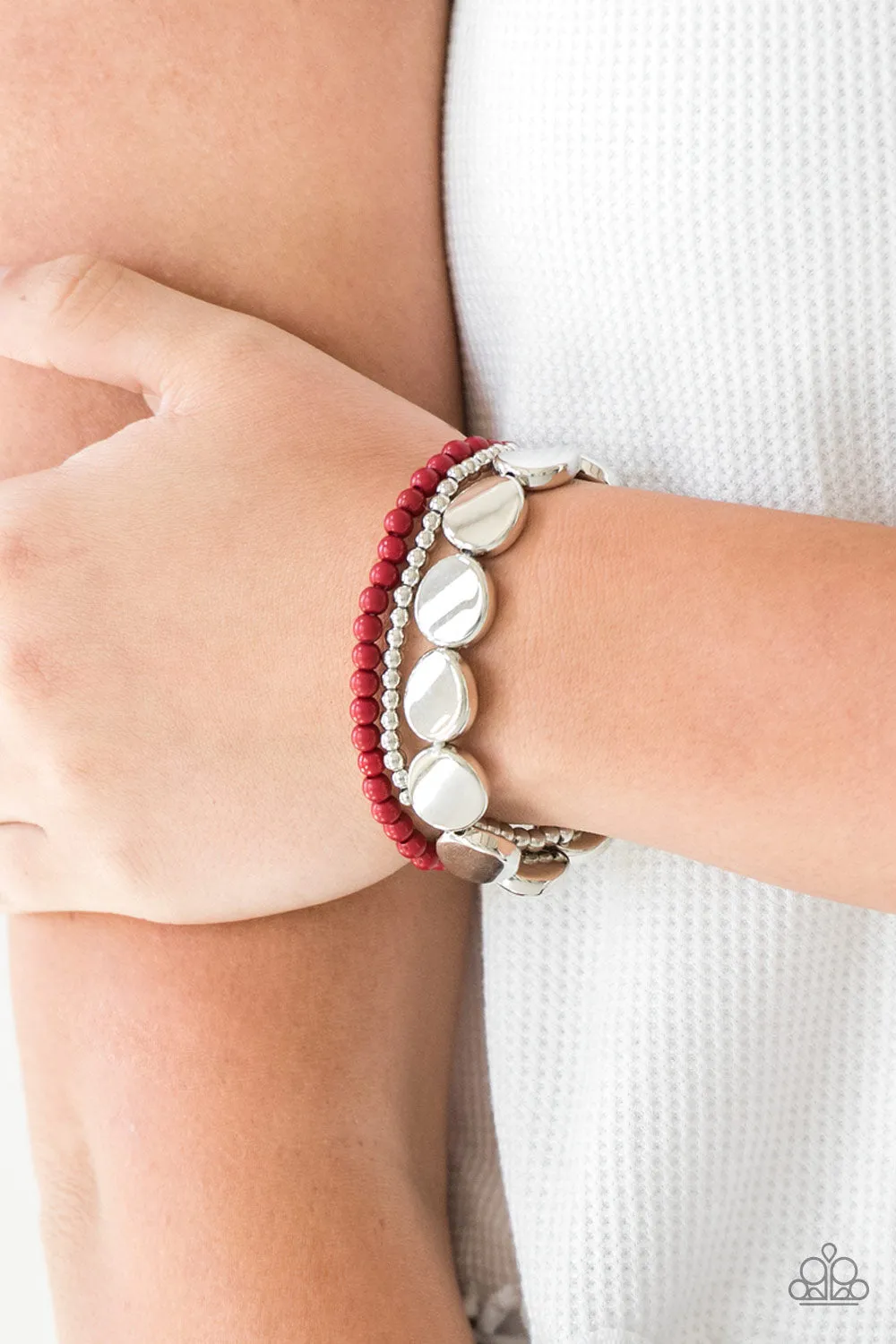 Beyond The Basics - Red Bracelet