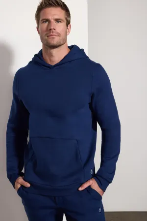 Comfort Men's Fleece Pullover Hoodie - Navy