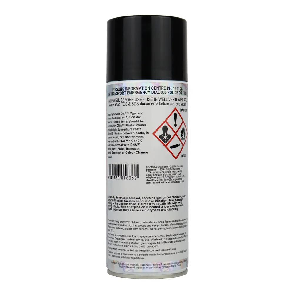 DNA PAINTS Metallic Basecoat Spray Paint 350ml Aerosol Gunmetal II