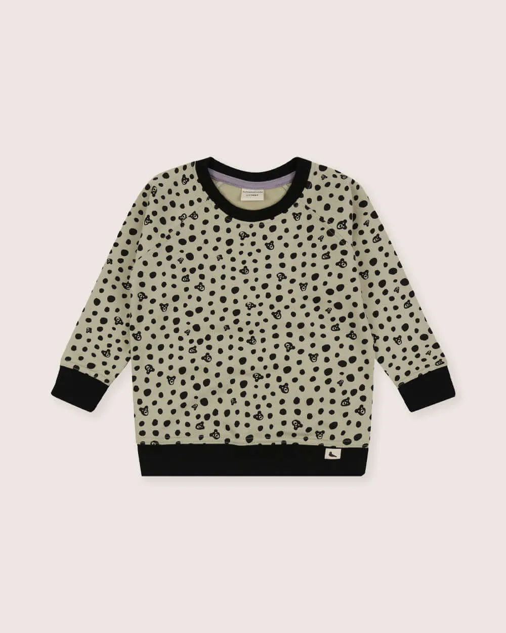 Dotty Bear Print Sweatshirt