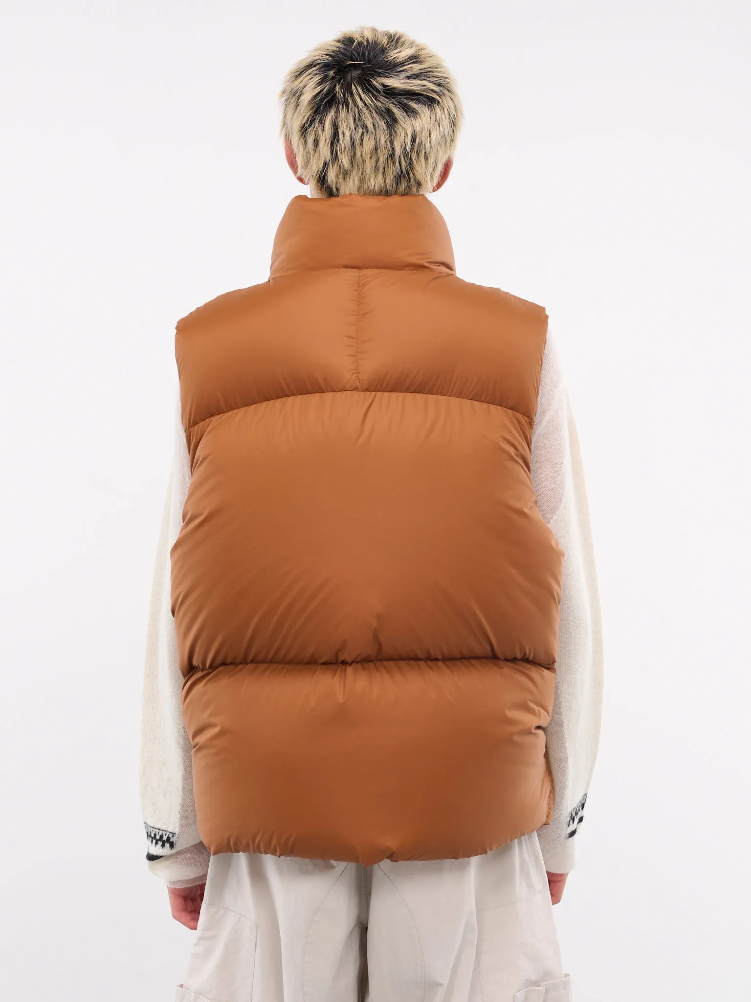 Down Vest (24A96MRU16-890-COGNAC)