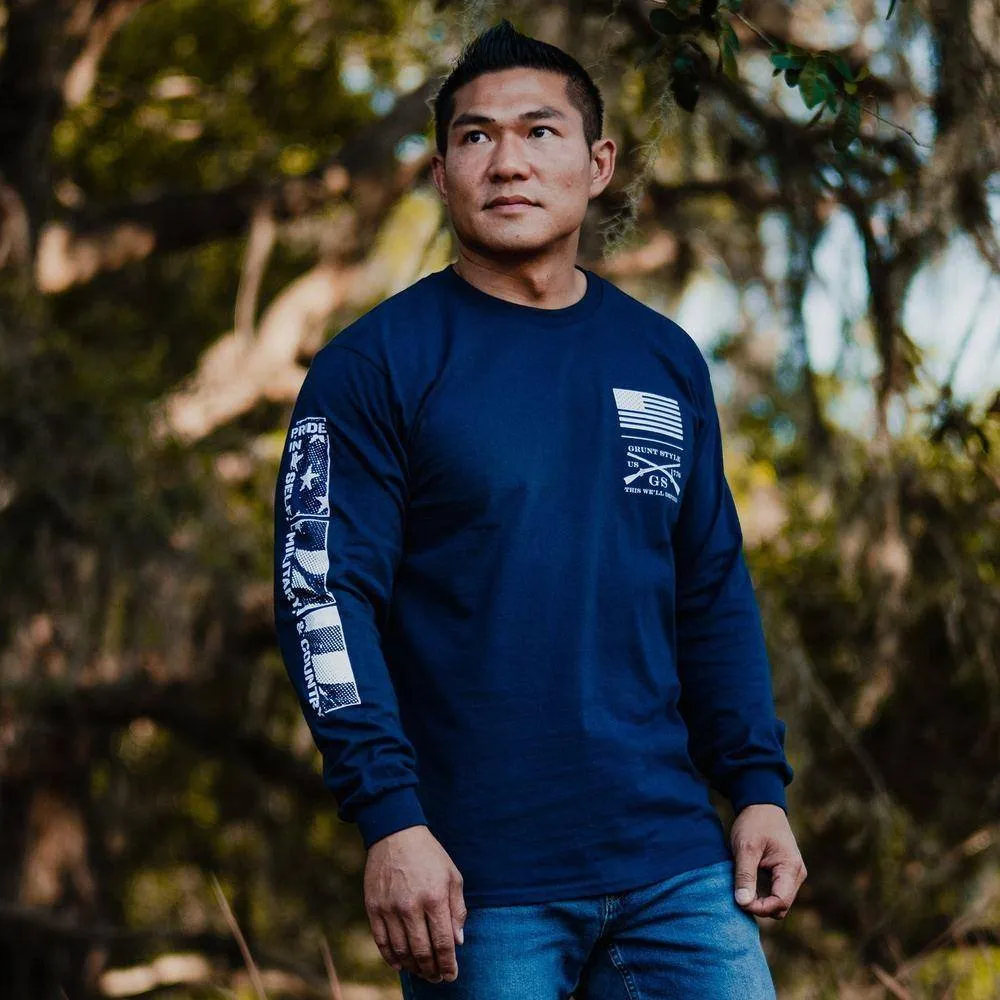 Ethos Long Sleeve - Navy