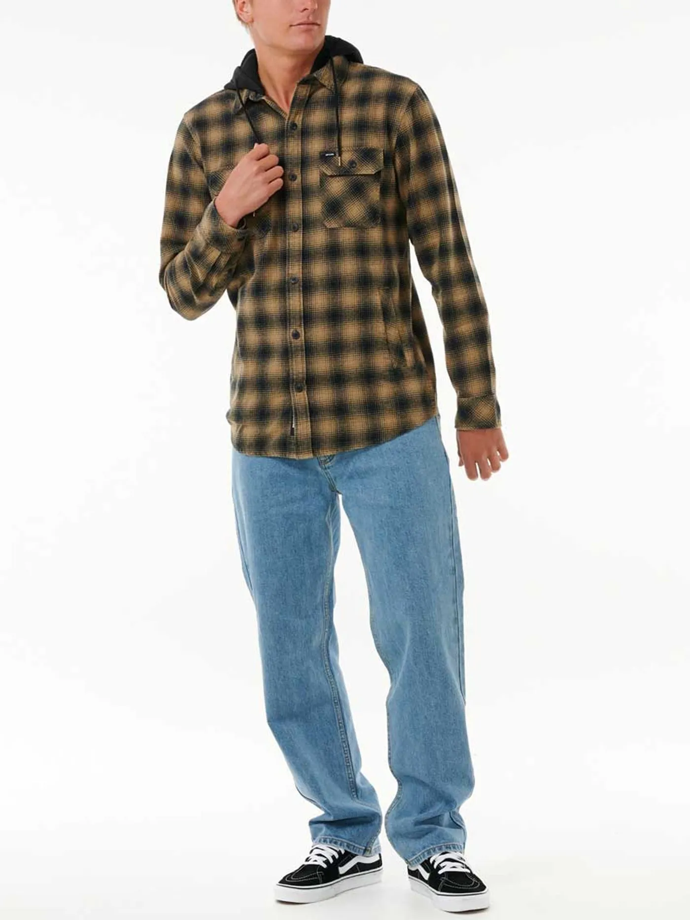 Grunter Flannel Long Sleeve Buttondown Shirt