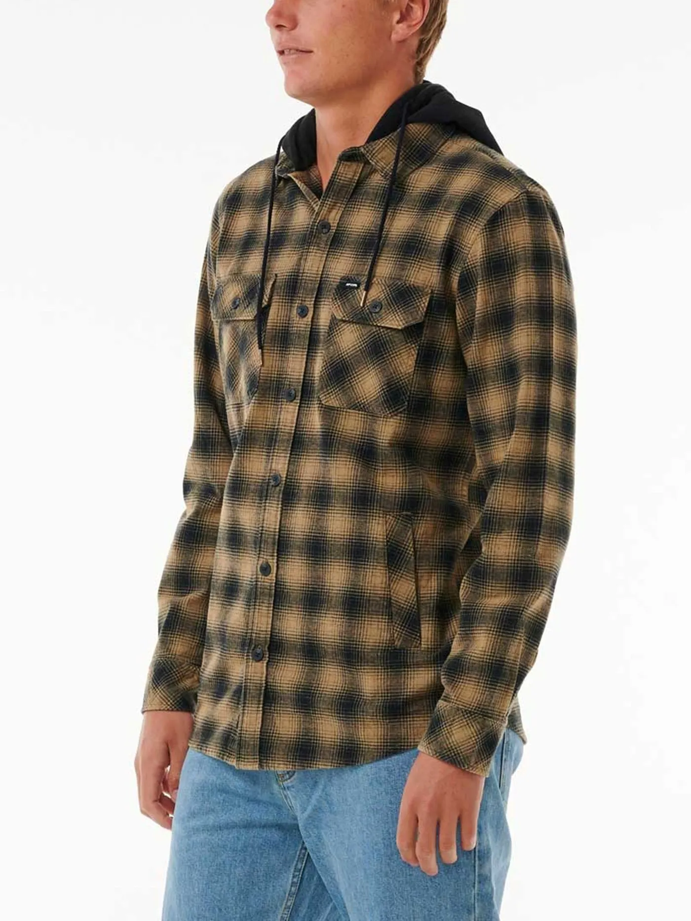 Grunter Flannel Long Sleeve Buttondown Shirt