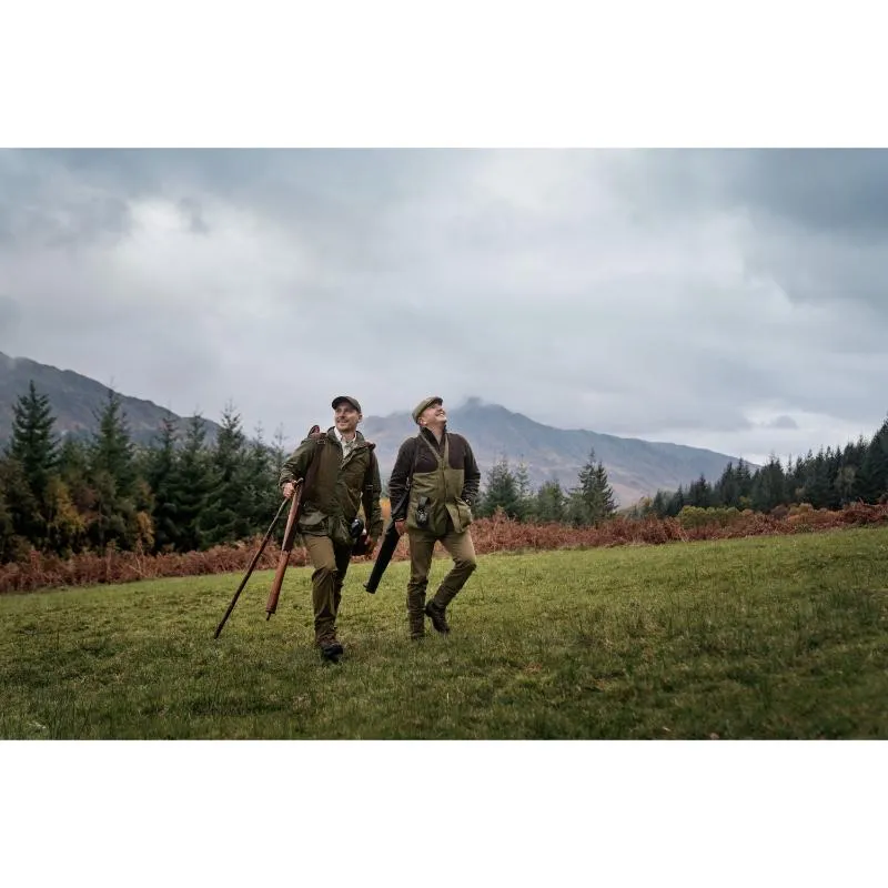 Harkila Rannoch HWS Windproof Mens Shooting Jacket - Willow Green