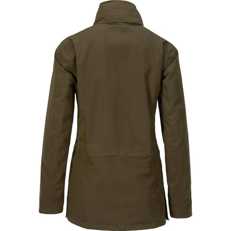 Harkila Retrieve HWS Ladies Waterproof Shooting Jacket - Warm Olive