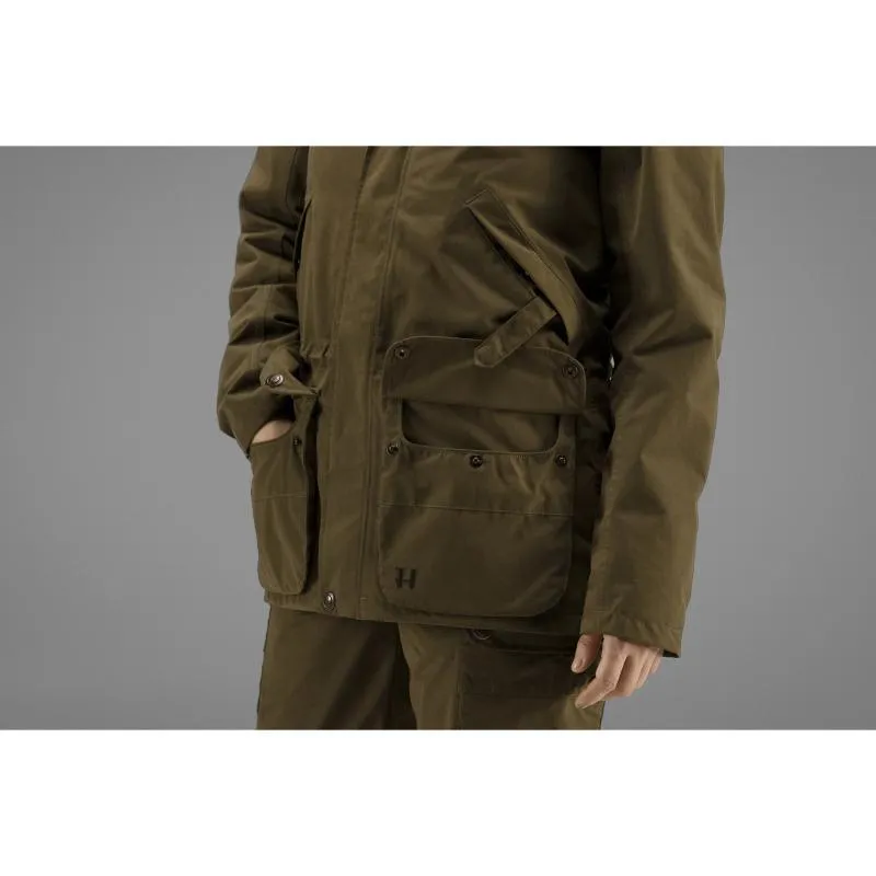 Harkila Retrieve HWS Ladies Waterproof Shooting Jacket - Warm Olive