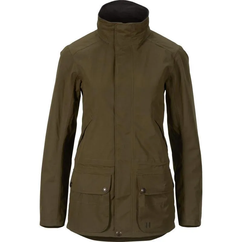 Harkila Retrieve HWS Ladies Waterproof Shooting Jacket - Warm Olive