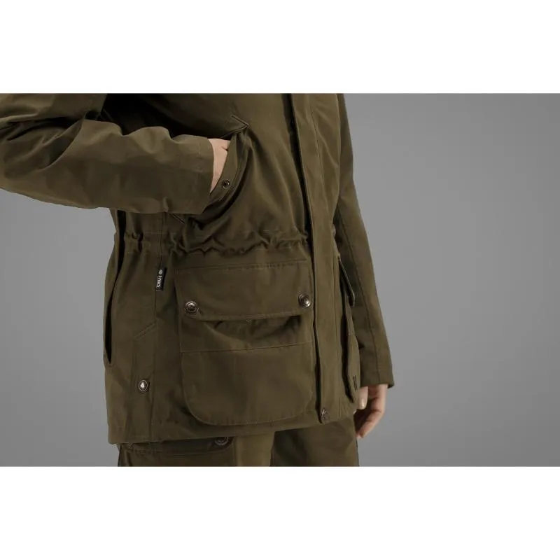 Harkila Retrieve HWS Ladies Waterproof Shooting Jacket - Warm Olive