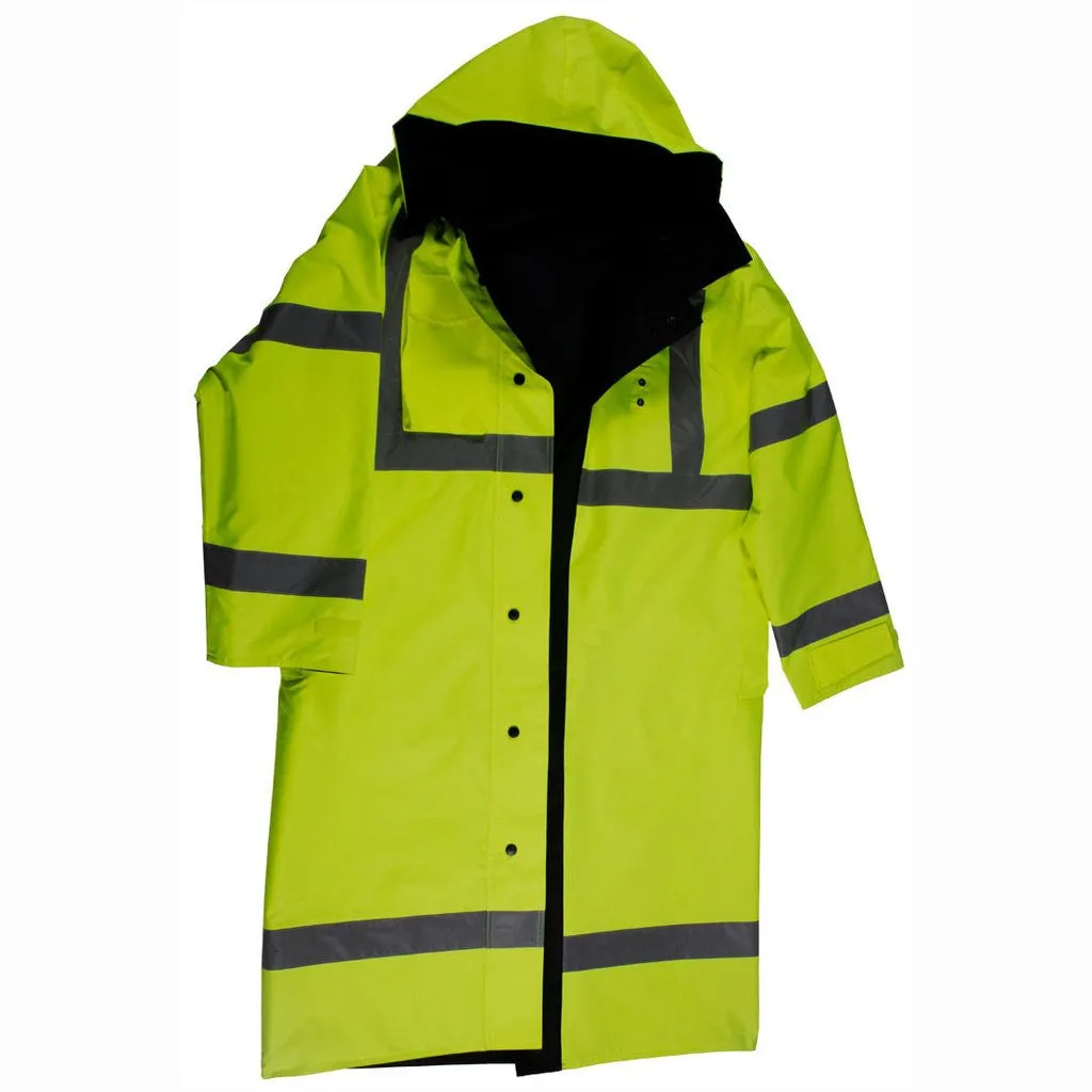 Hi Vis Class 3 Reversbile Waterproof Rain Coat