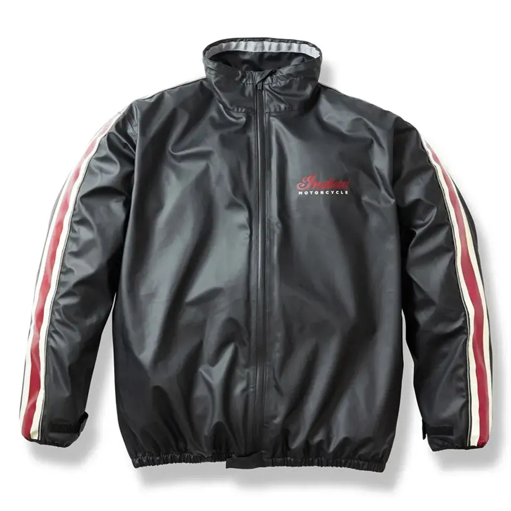 Indian Motorcycle Rain Suit Jacket Black