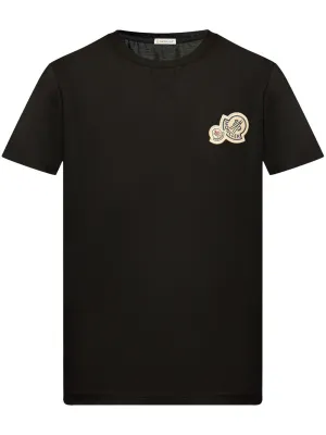 logo-appliqué cotton T-shirt