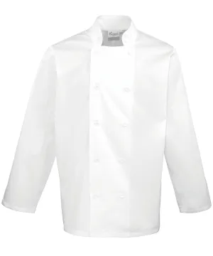 Long sleeve chefs jacket | White