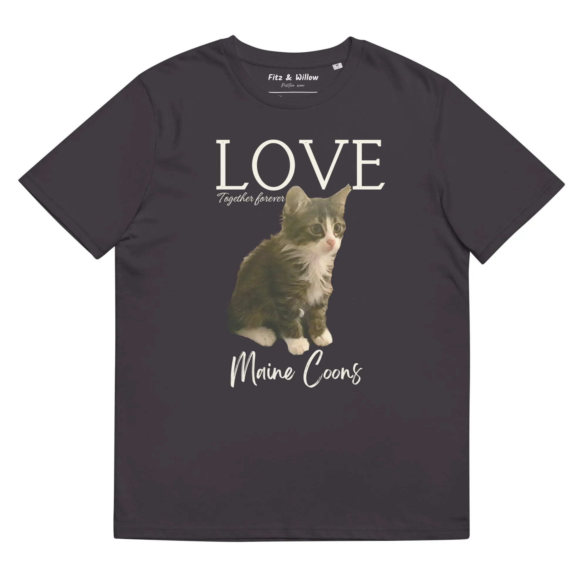 Maine Coon Cat, unisex sustainable t-shirt,