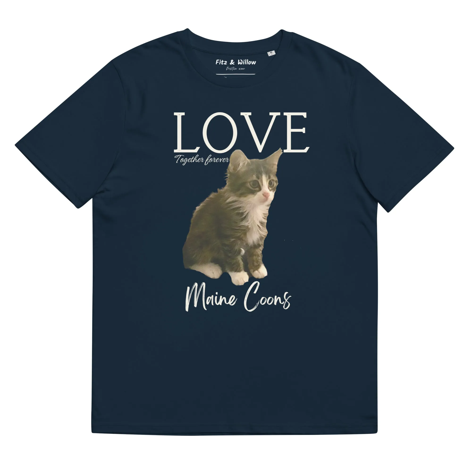 Maine Coon Cat, unisex sustainable t-shirt,