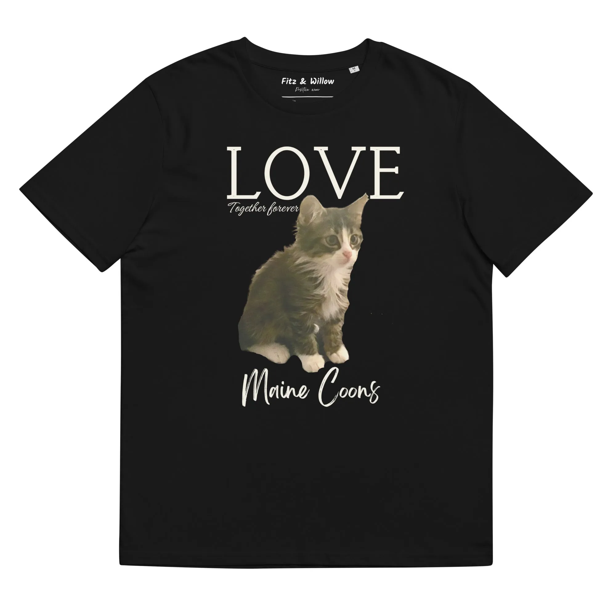 Maine Coon Cat, unisex sustainable t-shirt,