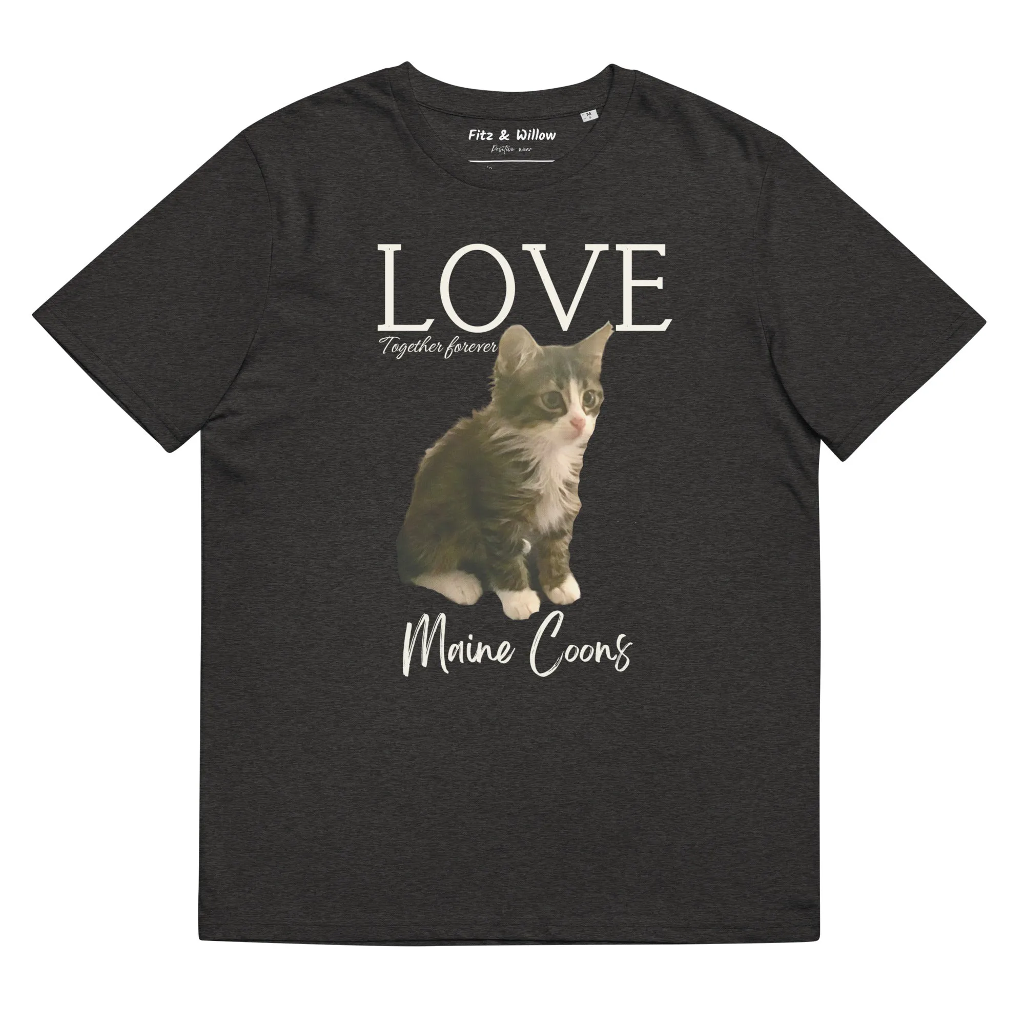 Maine Coon Cat, unisex sustainable t-shirt,