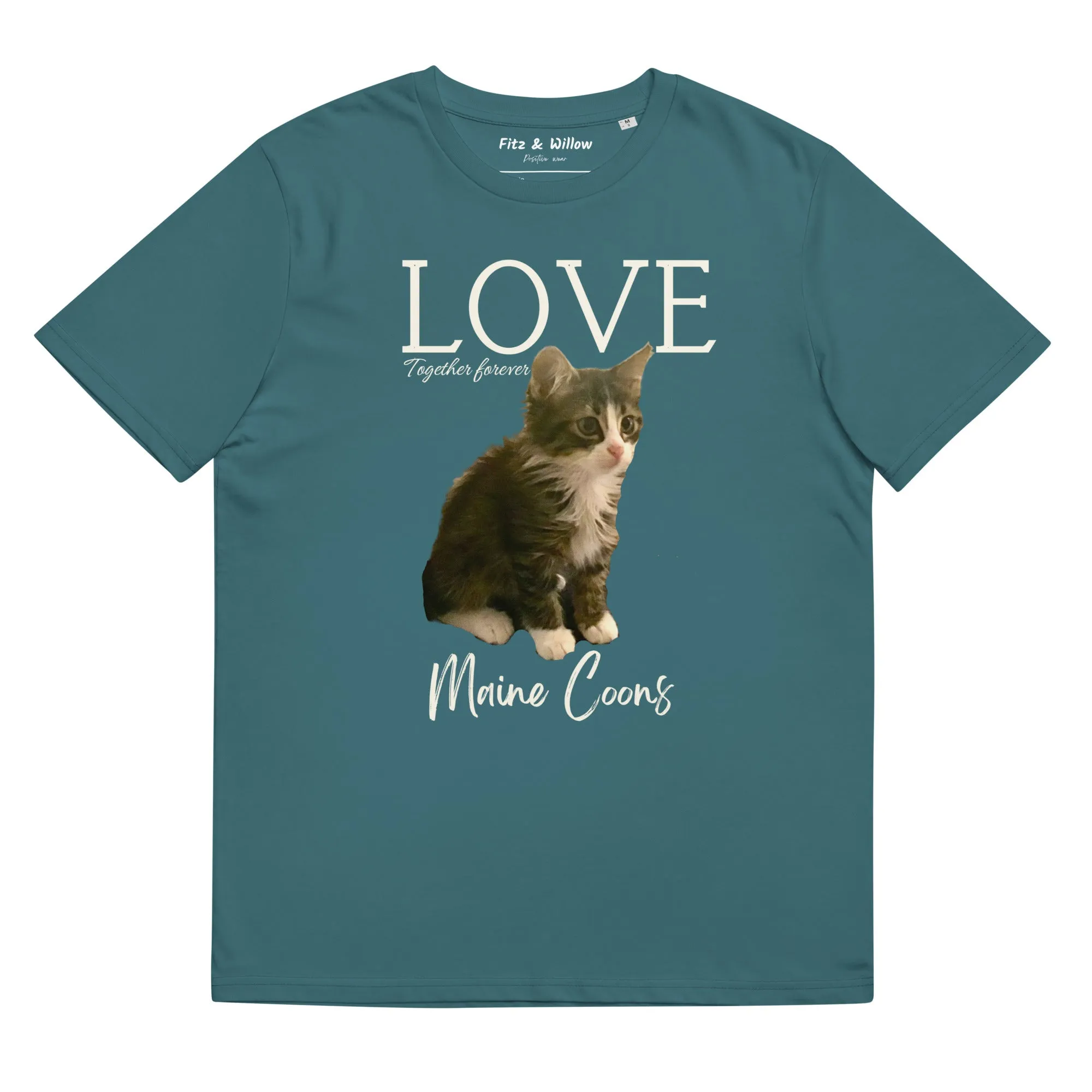 Maine Coon Cat, unisex sustainable t-shirt,