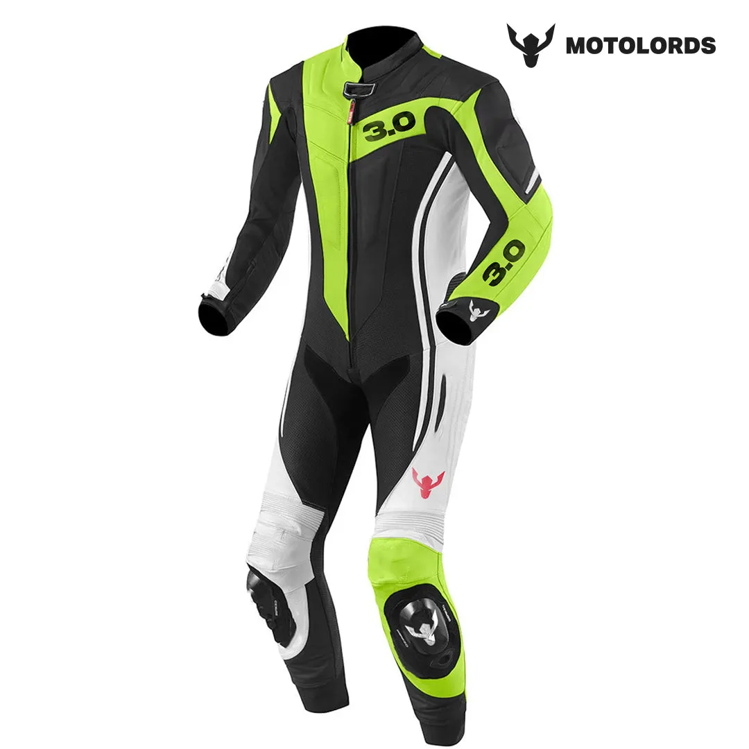 Moto Lords R 3.0 Leather Race Suit - F1, Drag, Street, and Barrel Racing Outfit