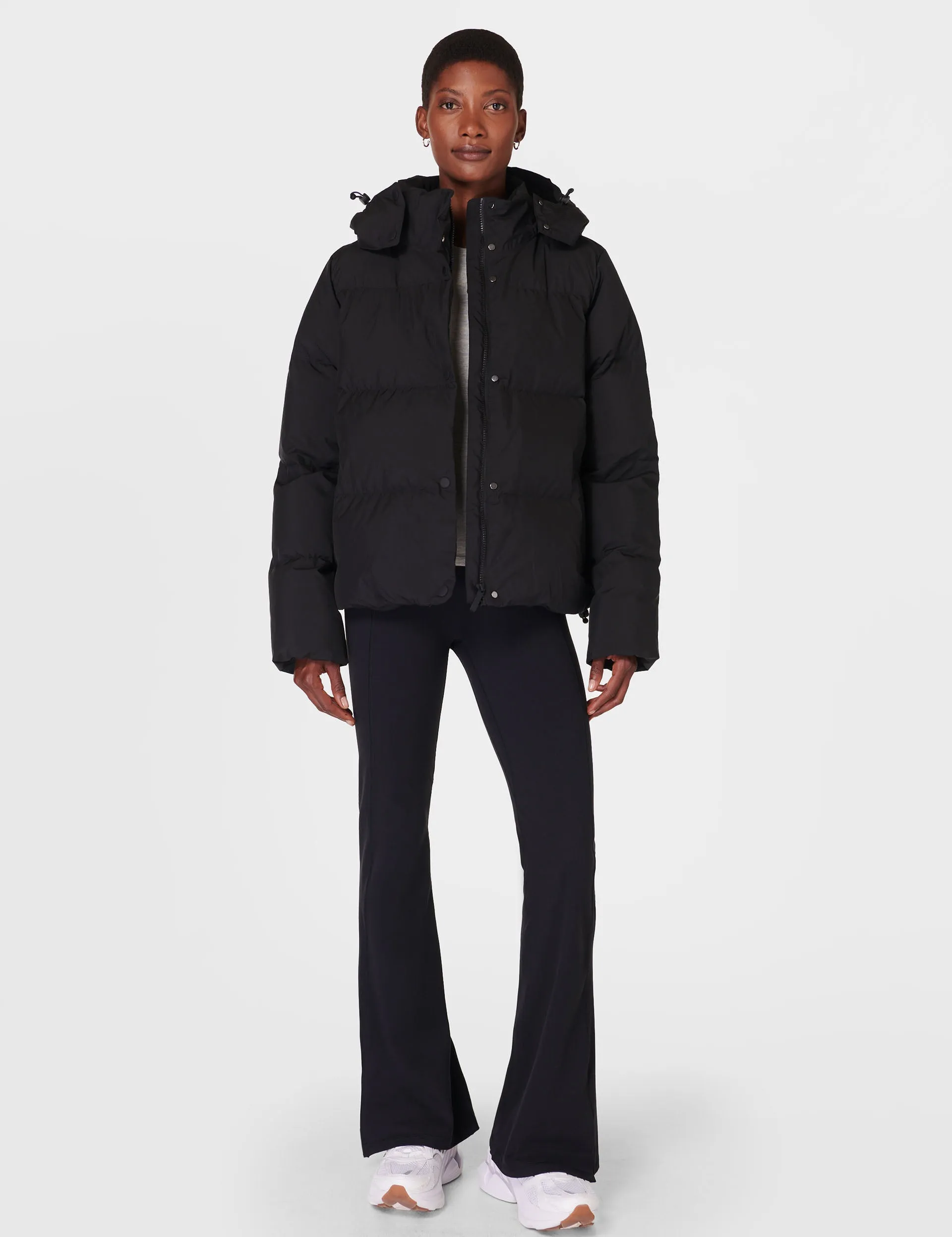 Nimbus Short Puffer - Black