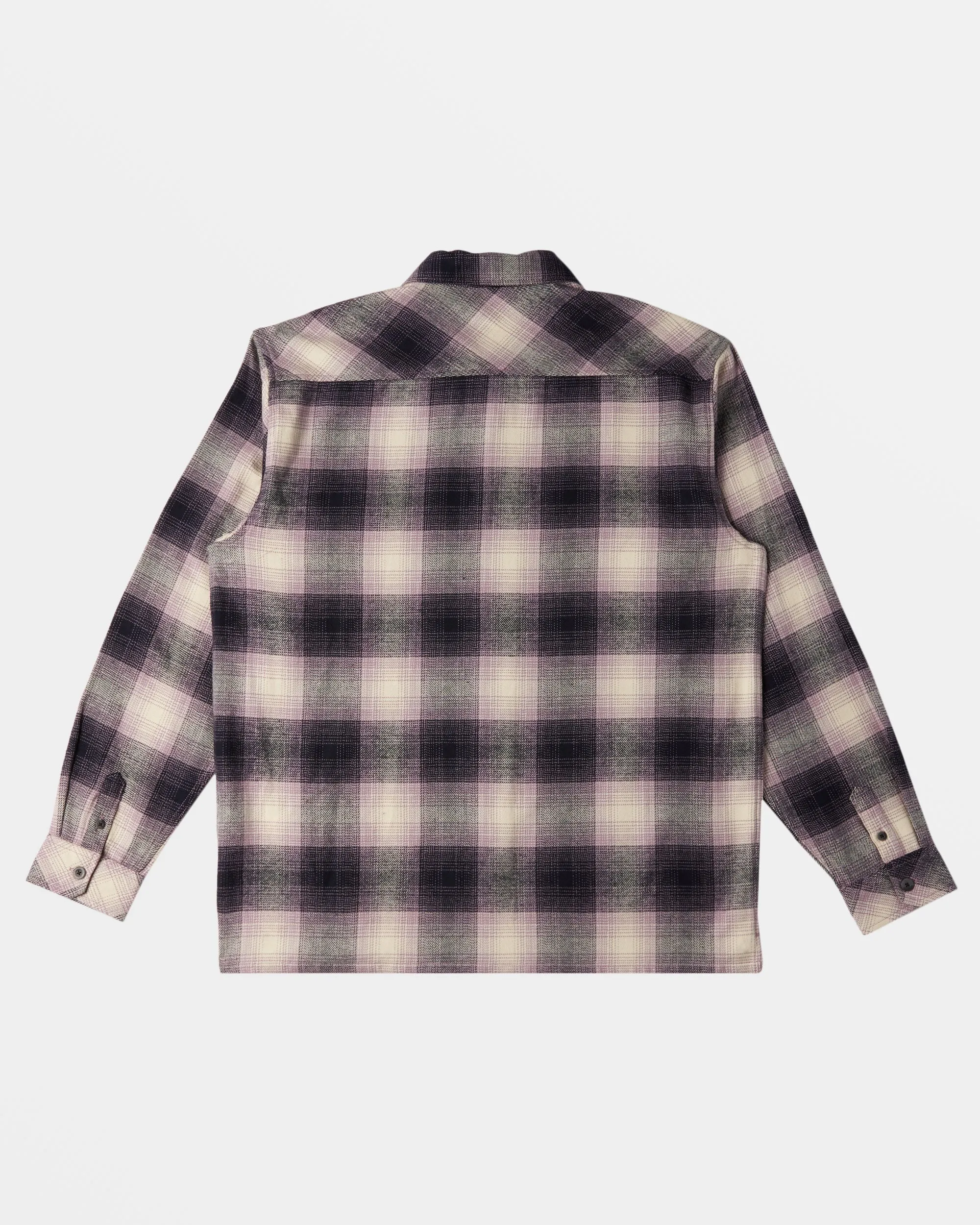 Offshore Flannel Shirt - Purple Ash