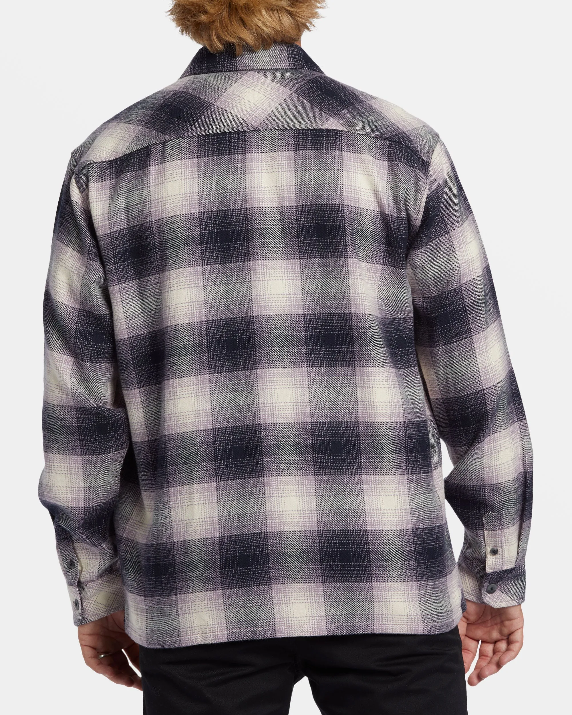 Offshore Flannel Shirt - Purple Ash