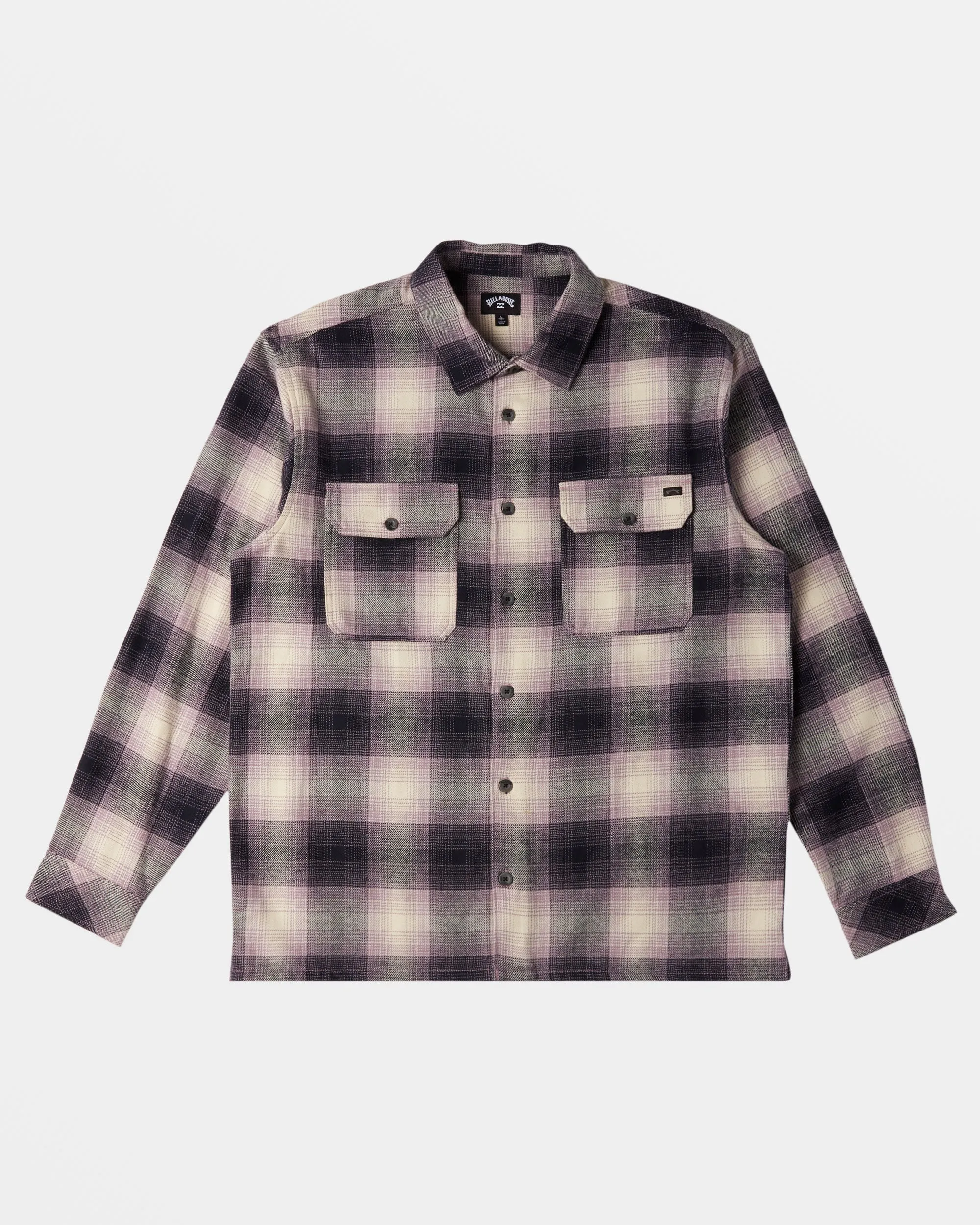 Offshore Flannel Shirt - Purple Ash