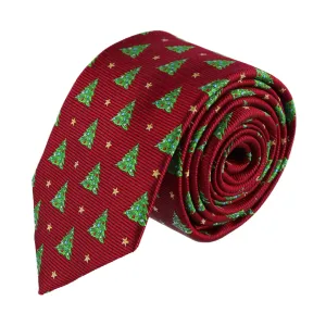 Oh Christmas Tree Novelty Silk Necktie