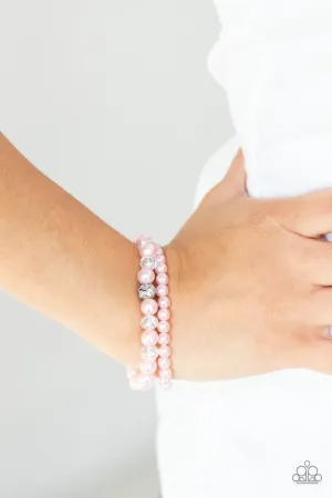 Paparazzi Bracelet ~ Cotton Candy Dreams - Pink