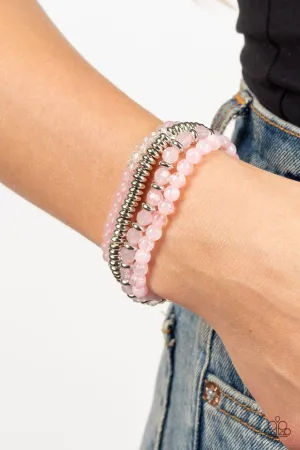 Paparazzi Bracelet ~ Destination Dreamscape - Pink