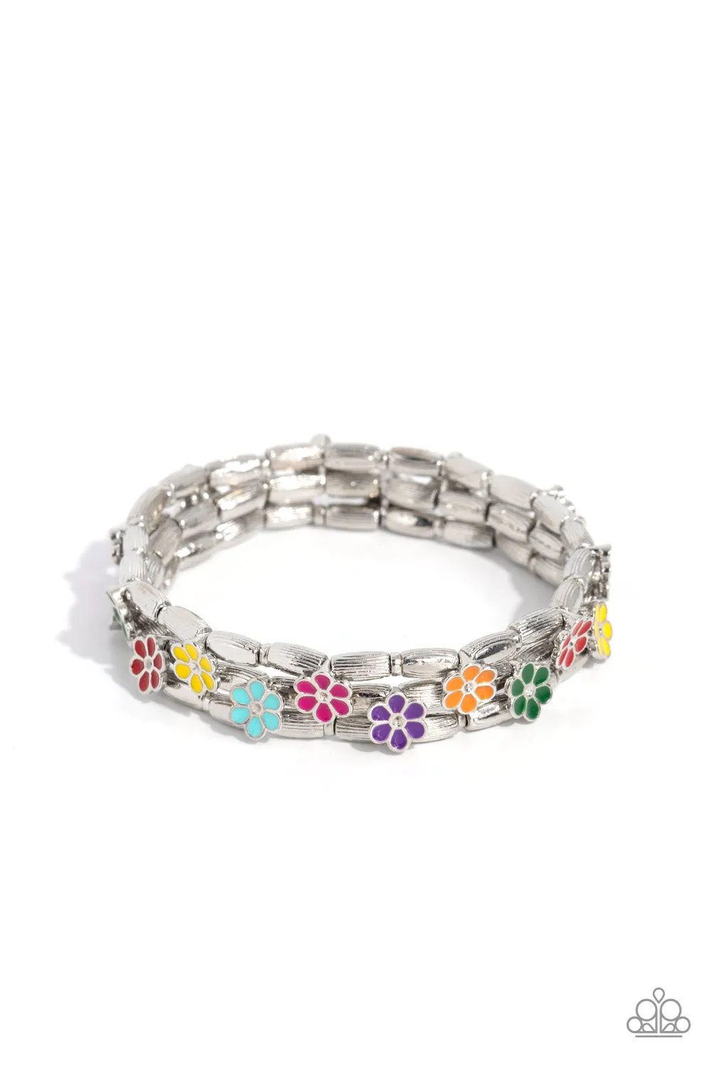 Paparazzi Scattered Springtime Multi Bracelet