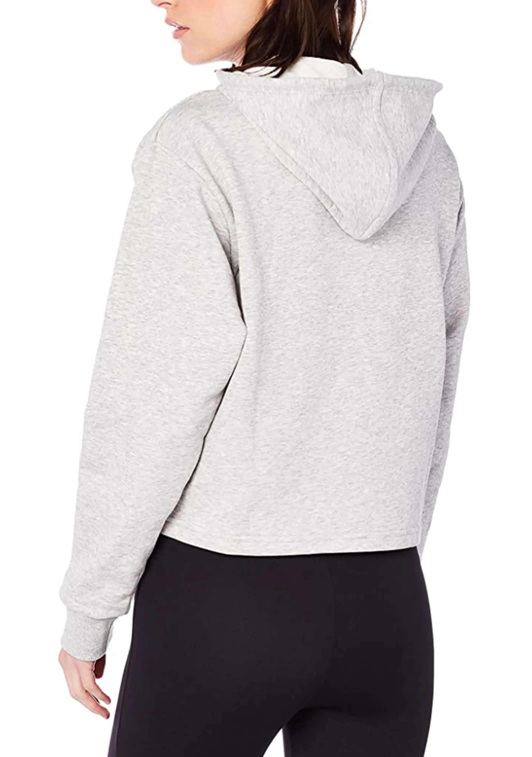 Puma Womens ESS Cropped Logo Hoodie FL <br> 586869 04