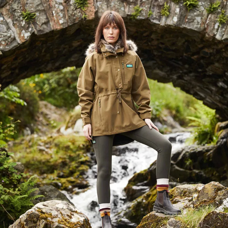 Ridgeline Monsoon Nordic Waterproof Ladies Smock - Teak