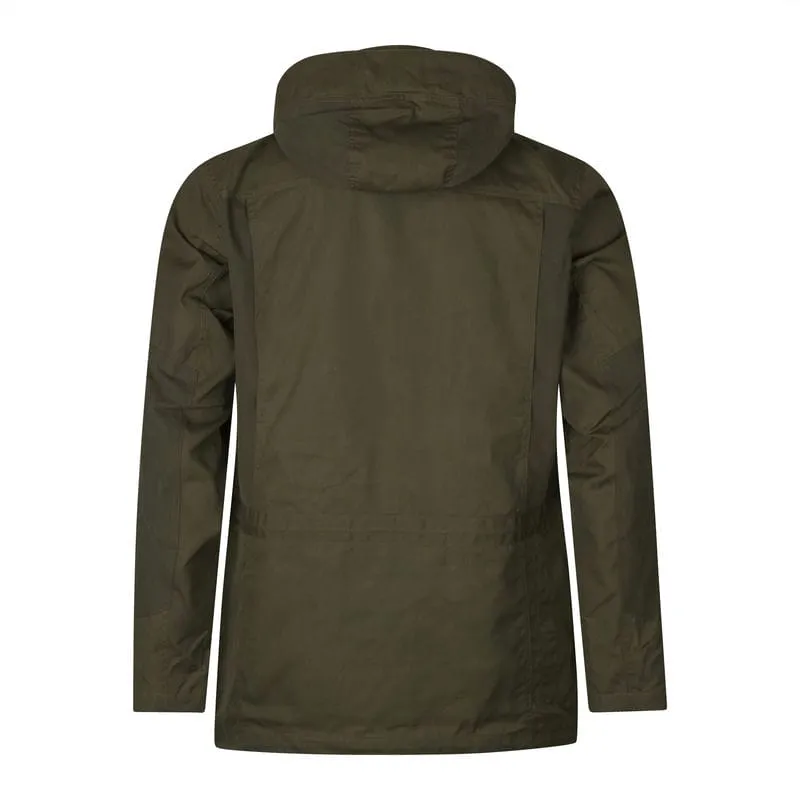 Seeland Key-Point Elements Mens SEETEX Waterproof Jacket - Pine Green/Dark Brown