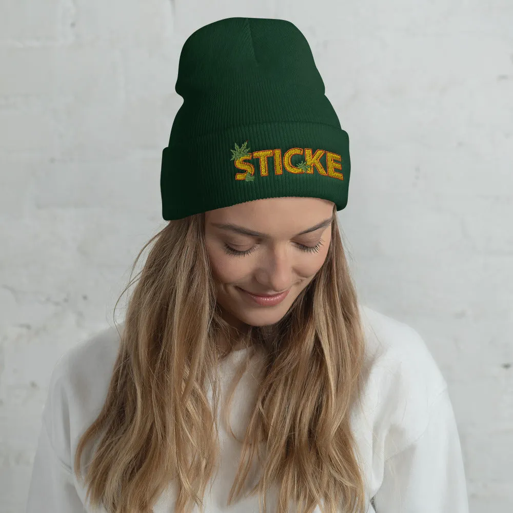 STICKE KUSH Cuffed Beanie