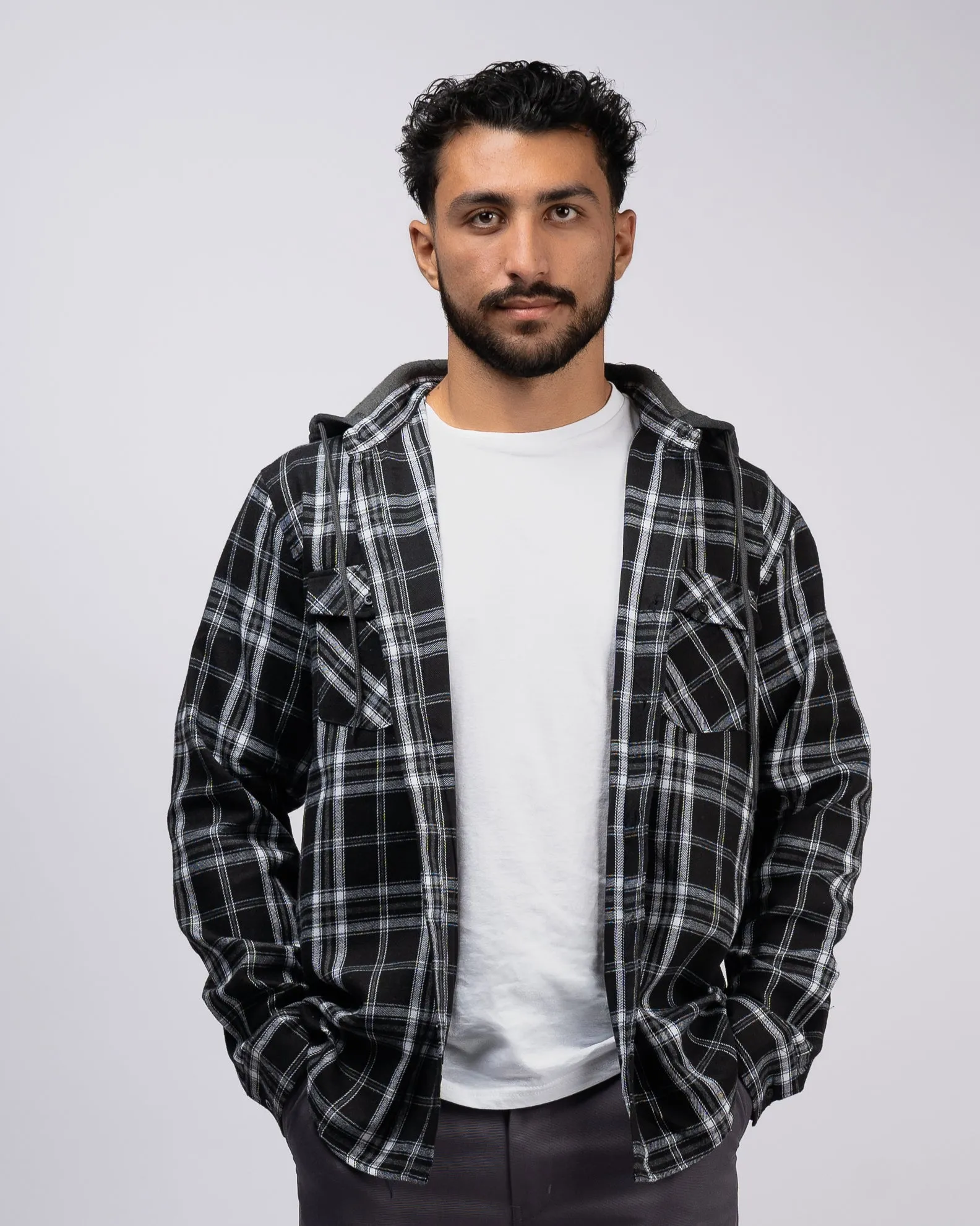 Wainwright Hooded Flannel