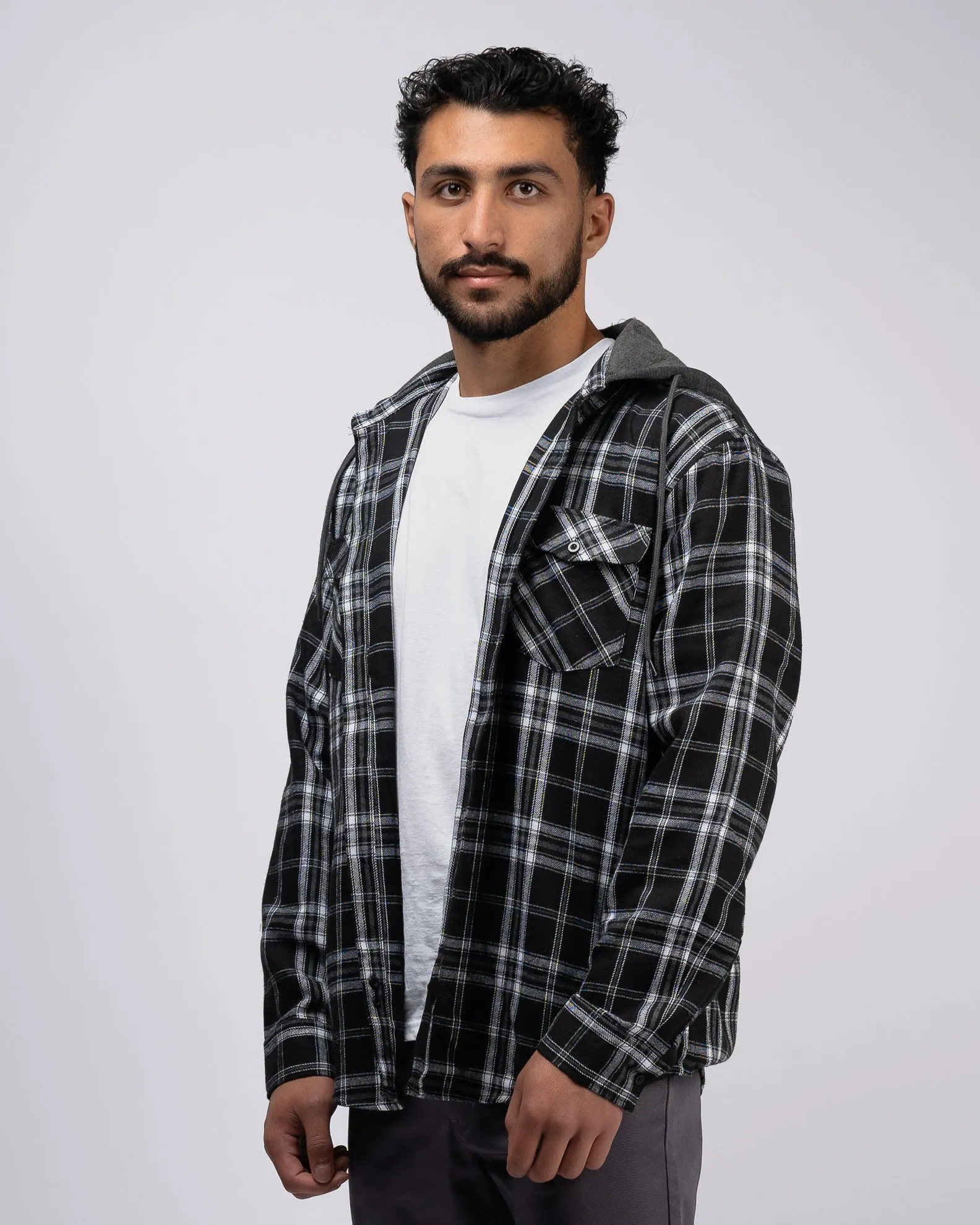 Wainwright Hooded Flannel