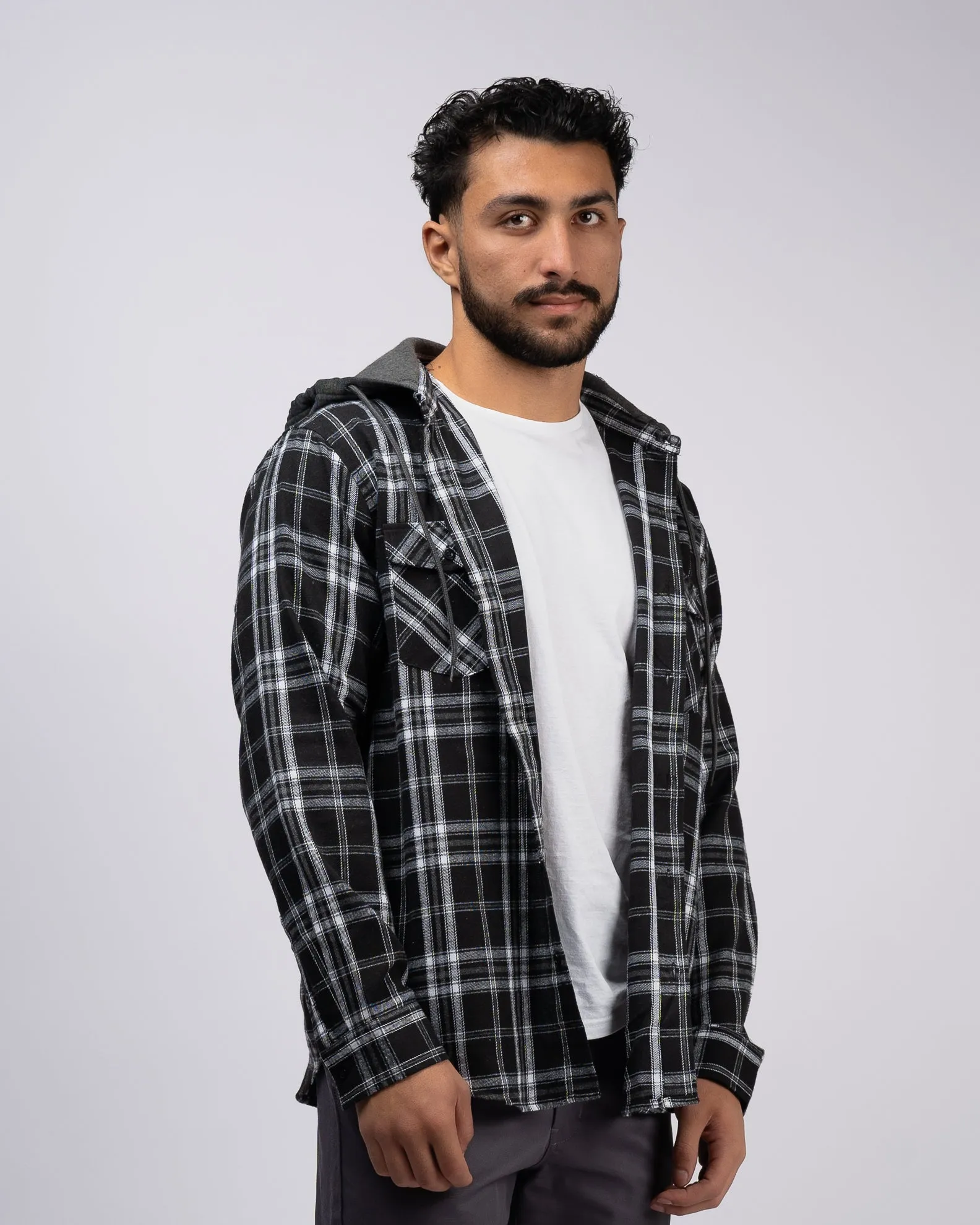 Wainwright Hooded Flannel