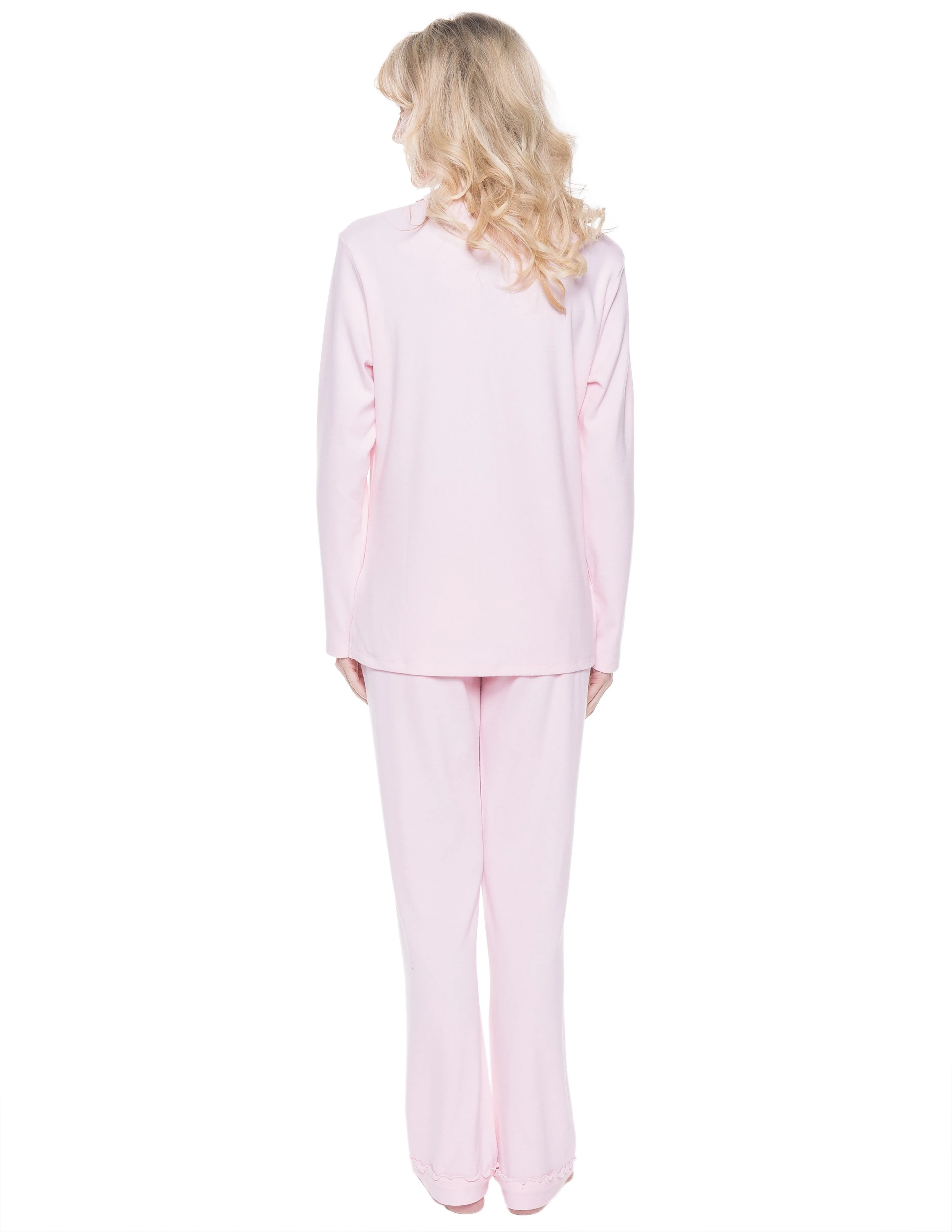 Women's Cozy Rib Pajama Sleepwear Set