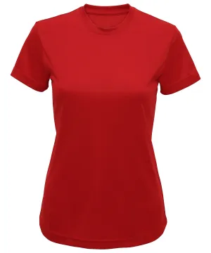 Womens TriDri® performance t-shirt | Fire Red